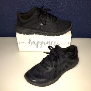 Champion, size 6, Running shoes, lightweight, used.